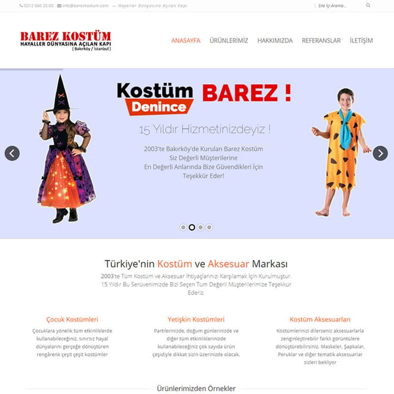 BAREZ KOSTÜM